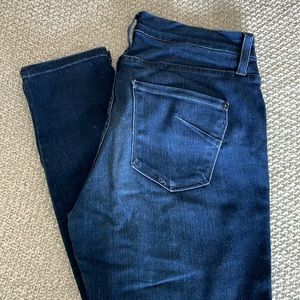 James Jeans Twiggy Mid Rise Skinny Dark Wash